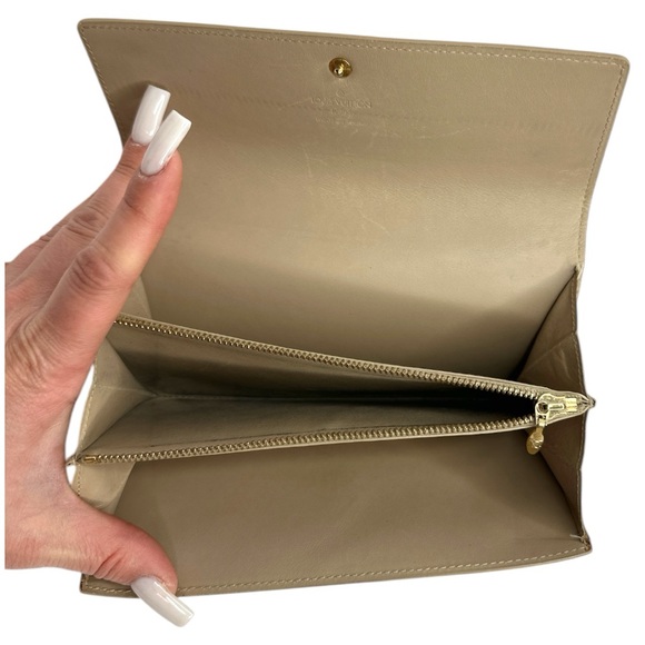 Louis Vuitton Yellow Impression Monogram Vernis Wallet ~EUC - Picture 9 of 16